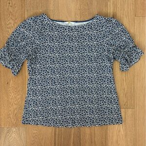 Boden Blue and Black Women’s Top